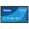 IIyama ProLite TE7515A-B2AG 75 colių 4K interaktyvus liečiamasis ekranas