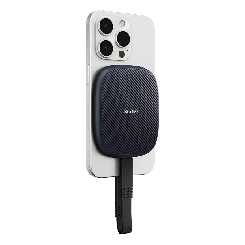 SanDisk Phone SSD 2TB USB-C 1000MB/s IP65 Nešiojamasis SSD