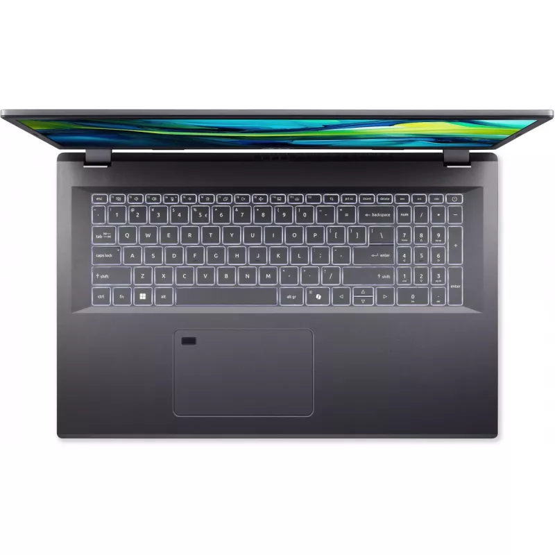 Nešiojamas kompiuteris Acer Aspire 5 17,3 colio FHD (Core 5 120U, 16 GB, 512 GB SSD, W11P)