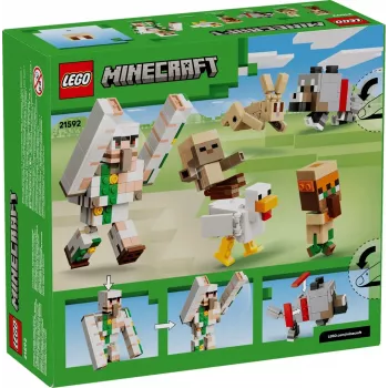 LEGO Minecraft 21592 Vištos Jokerio Dykumos Ataka (428 dalių)