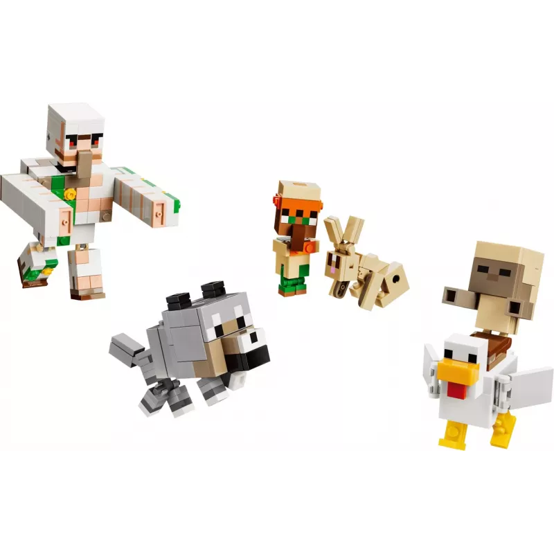 LEGO Minecraft 21592 Vištos Jokerio Dykumos Ataka (428 dalių)