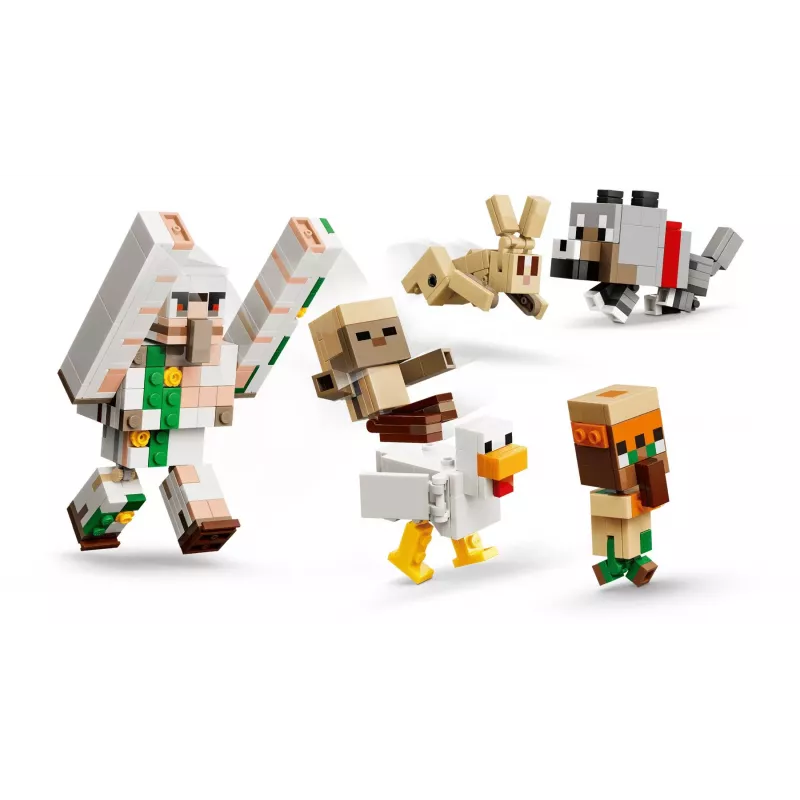 LEGO Minecraft 21592 Vištos Jokerio Dykumos Ataka (428 dalių)