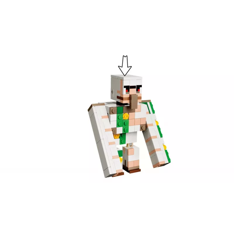 LEGO Minecraft 21592 Vištos Jokerio Dykumos Ataka (428 dalių)