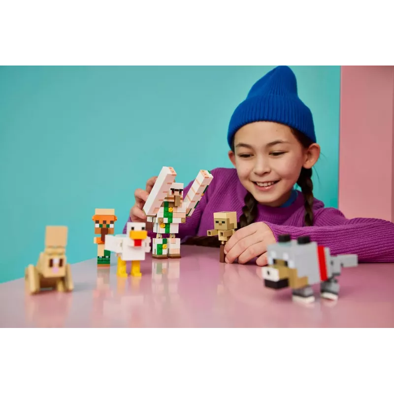 LEGO Minecraft 21592 Vištos Jokerio Dykumos Ataka (428 dalių)
