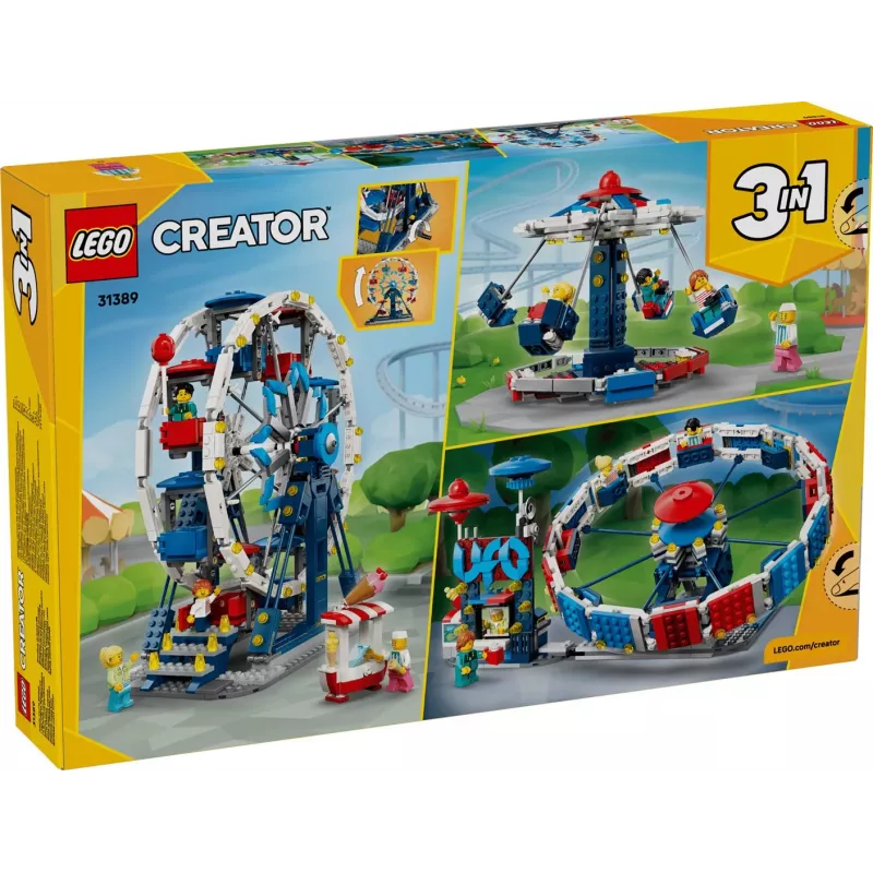 LEGO Creator 3-in-1 31389 Įspūdingas apžvalgos ratas (916 dalių)