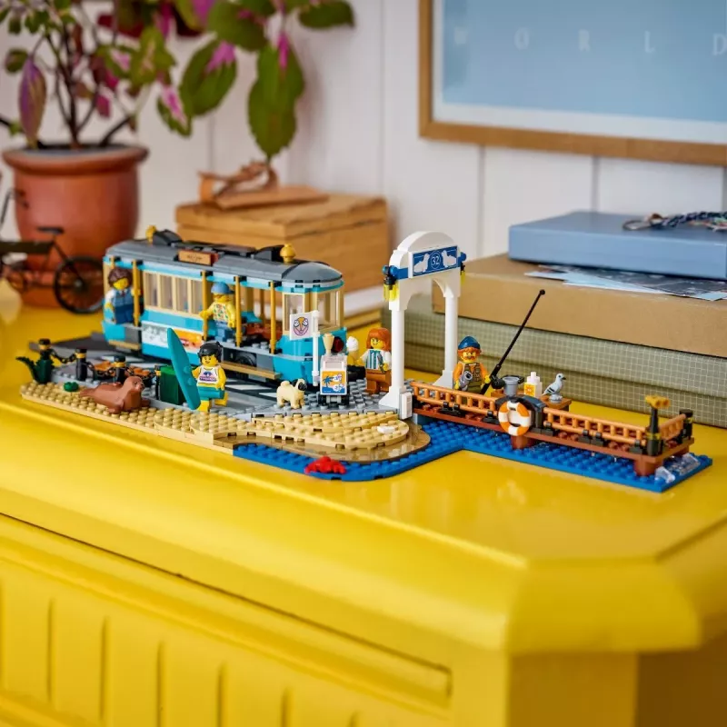 LEGO City 60506 Klasikinis paplūdimio tramvajus (693 detalės)