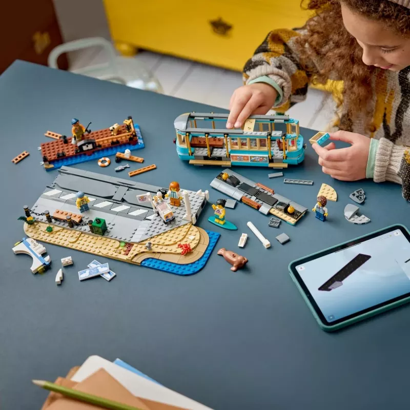 LEGO City 60506 Klasikinis paplūdimio tramvajus (693 detalės)