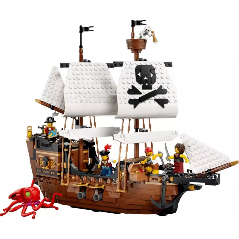 LEGO Creator 3-in-1 31387 Ikoninis Piratų Laivas (1074 dalių)