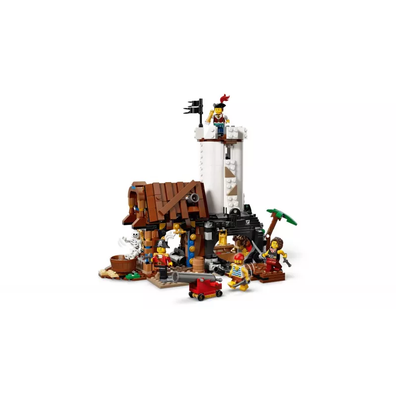 LEGO Creator 3-in-1 31387 Ikoninis Piratų Laivas (1074 dalių)