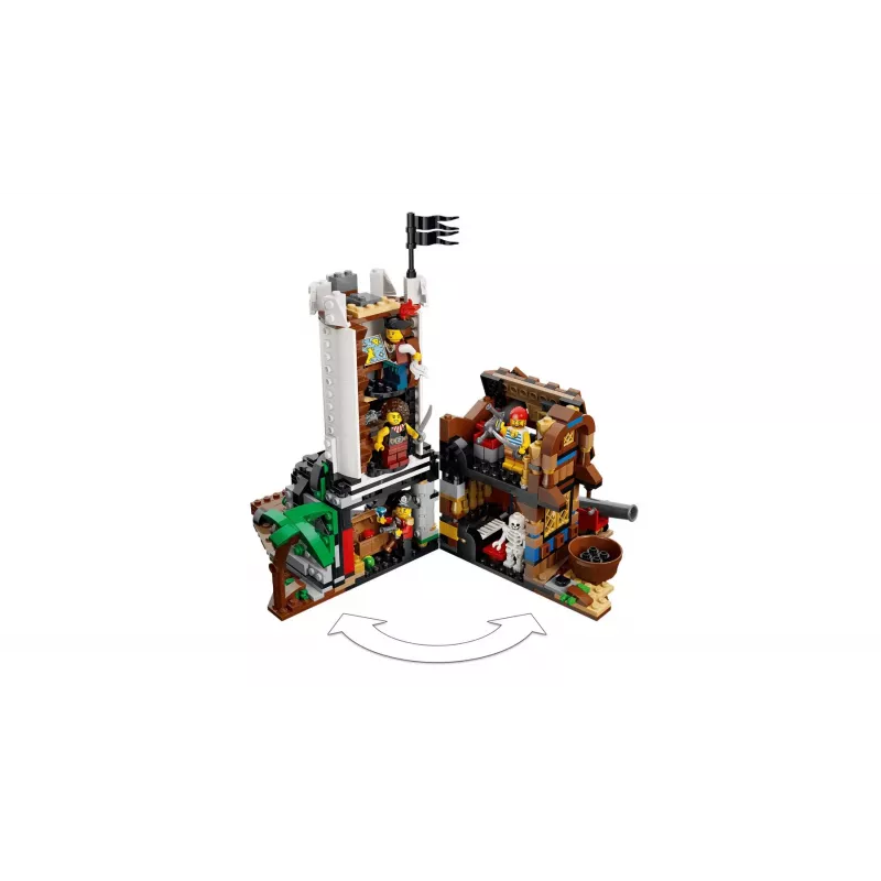 LEGO Creator 3-in-1 31387 Ikoninis Piratų Laivas (1074 dalių)