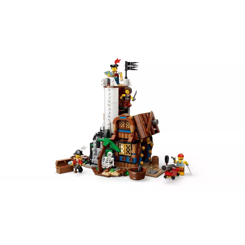 LEGO Creator 3-in-1 31387 Ikoninis Piratų Laivas (1074 dalių)