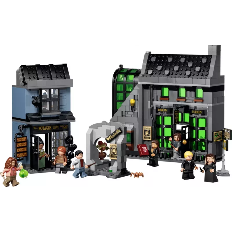 LEGO Harry Potter 76471 Knockturn Alėjos burtų parduotuvės (788 dalių)