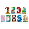 LEGO 40807 Gimtadienio skaičiai – statomi gyvūnų formos torto viršūnės (281 detalė)