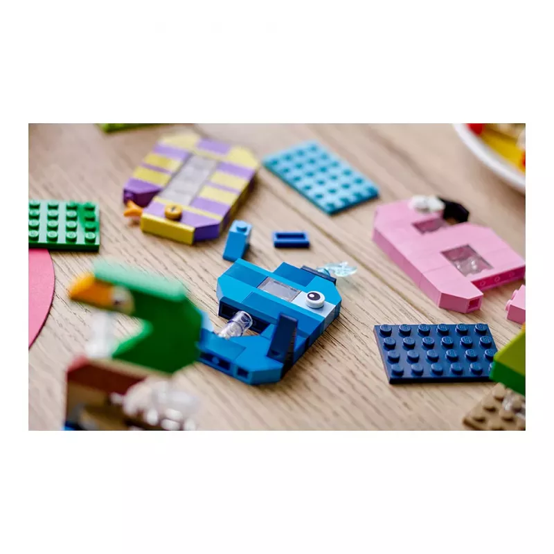 LEGO 40807 Gimtadienio skaičiai – statomi gyvūnų formos torto viršūnės (281 detalė)