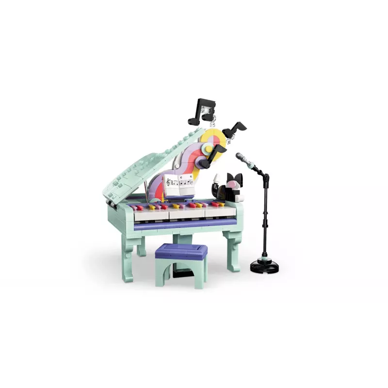 LEGO Creator 3-in-1 31392 Muzikinis dekoras Fortepijonas su katinu (485 dalių)