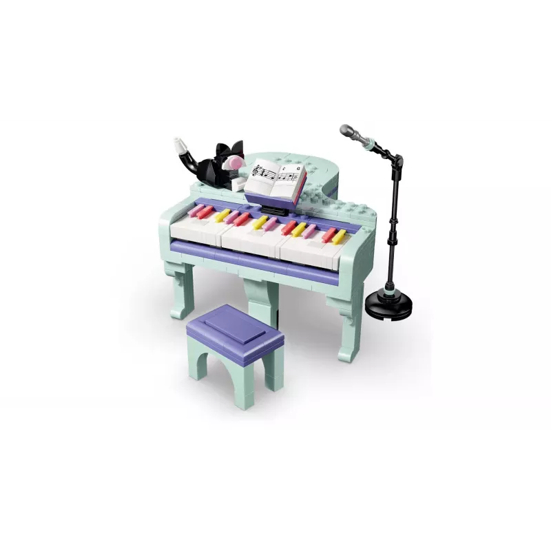 LEGO Creator 3-in-1 31392 Muzikinis dekoras Fortepijonas su katinu (485 dalių)