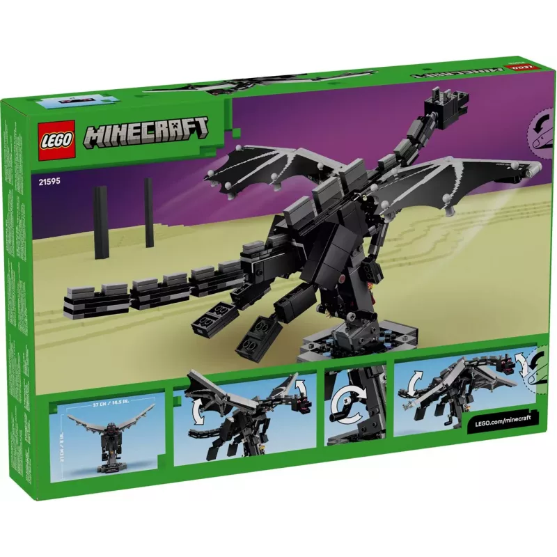 LEGO Minecraft 21595 Enderio drakonas (710 dalių)