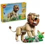 LEGO Creator 3-in-1 31386 Laukiniai gyvūnai: Didingas liūtas (839 dalių)
