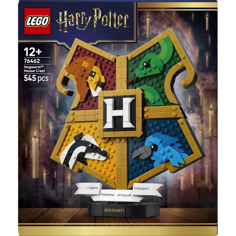 LEGO Harry Potter 76462 Hogvartso namų herbas (545 dalių)