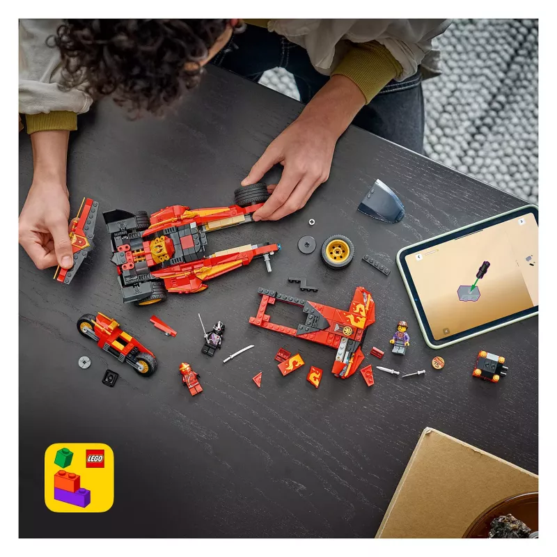 LEGO NINJAGO 71867 X-1 Ninja Charger 15-asis jubiliejus (691 detalė)