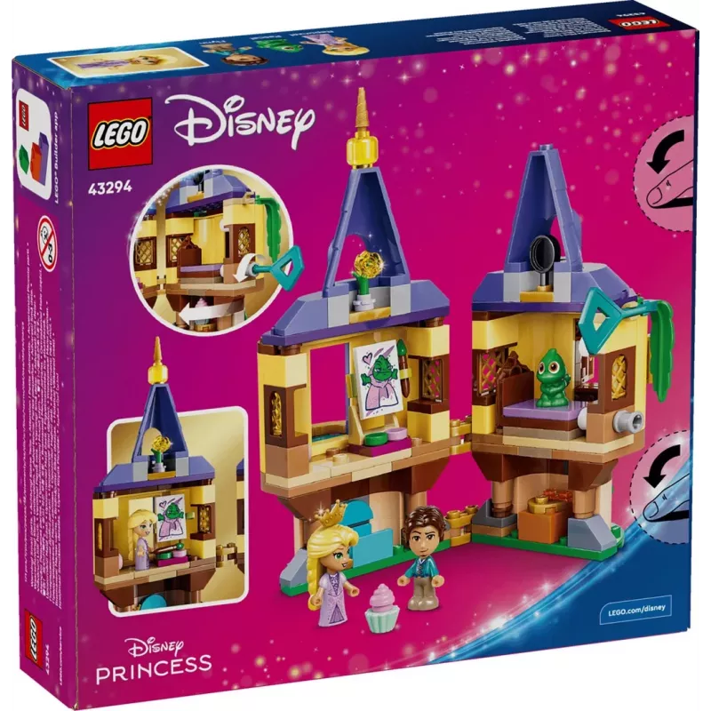 LEGO Disney 43294 Rapunzelės mini bokštas (171 dalių)