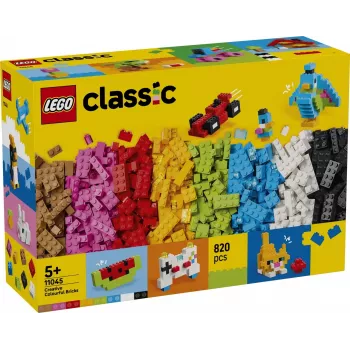 LEGO Classic 11045 Kūrybiškos spalvotos kaladėlės (820 vnt.)