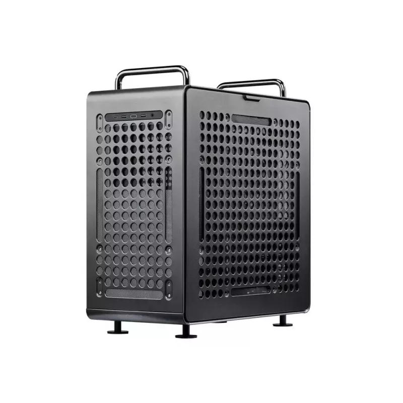 Cooler Master QUBE 540 Stardust Iron ATX vidutinio bokšto korpusas (grūdintas stiklas)