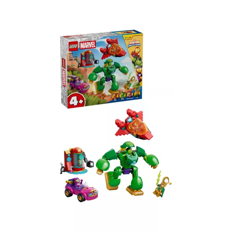 LEGO Marvel 11211 Lokis prieš Geležinio Žmogaus komandą (204 dalių)