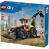 LEGO City 60480 Geltonas krautuvas su ekskavatoriaus strėle (301 dalis)