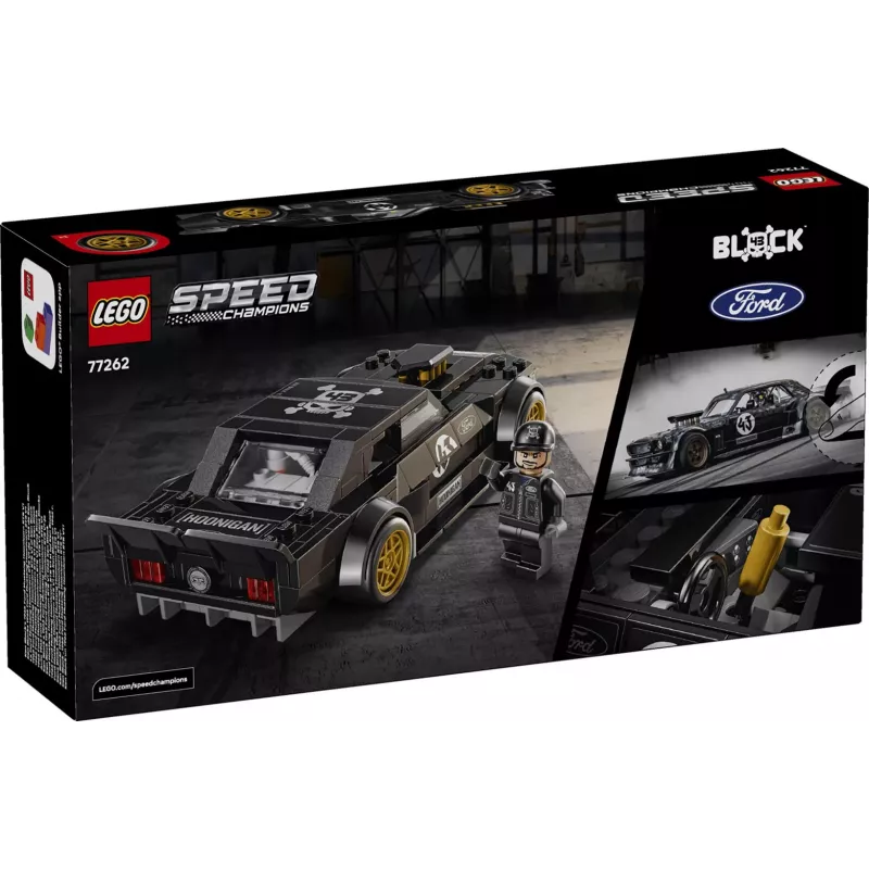 LEGO Speed Champions 77262 Ken Block '65 Ford Mustang Hoonicorn V1 (345 dalių)