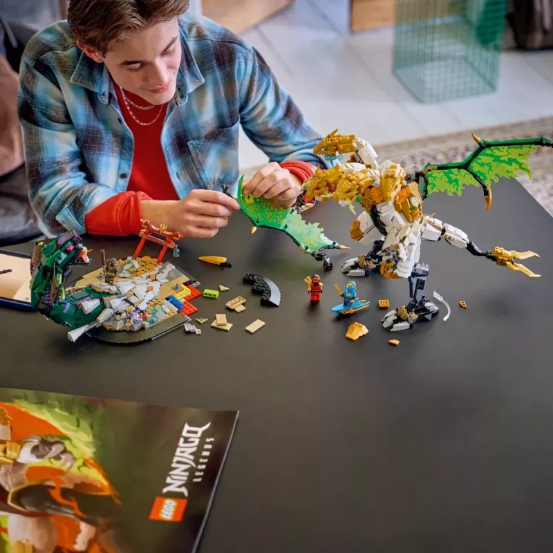 LEGO NINJAGO 71872 Ultra Dragon Battle (2178 dalių)