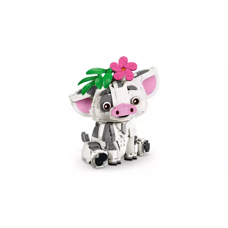LEGO Disney 43292 Pua (Moanos augintinis kiaulė) – pastatoma figūrėlė (885 dalių)