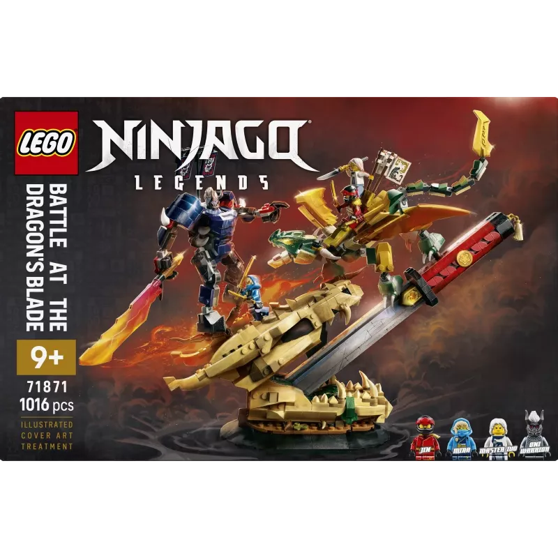 LEGO NINJAGO 71871 Mūšis prie Drakono ašmenų (1016 dalių)