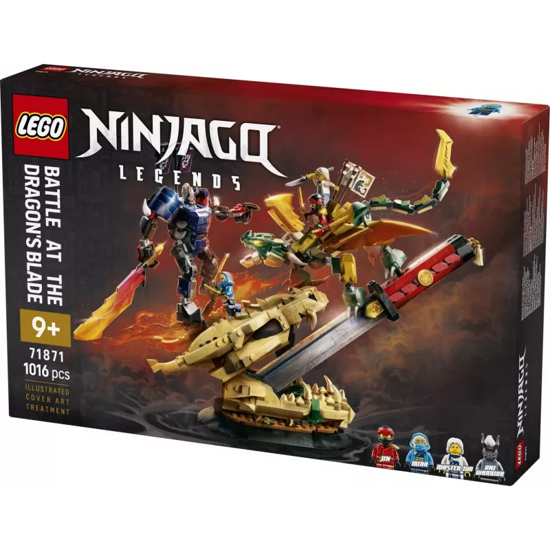LEGO NINJAGO 71871 Mūšis prie Drakono ašmenų (1016 dalių)