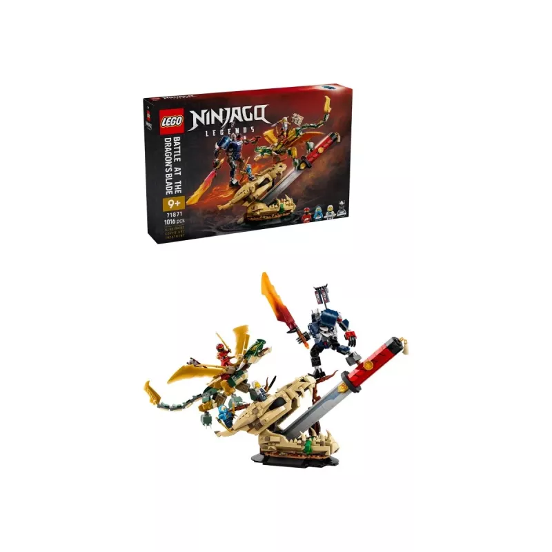 LEGO NINJAGO 71871 Mūšis prie Drakono ašmenų (1016 dalių)
