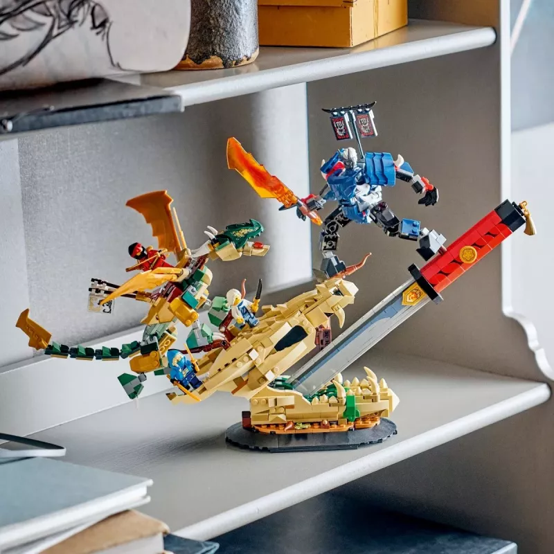 LEGO NINJAGO 71871 Mūšis prie Drakono ašmenų (1016 dalių)