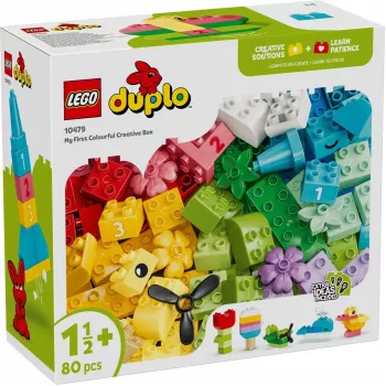 LEGO DUPLO 10479 Spalvinga kūrybos dėžutė (80 dalių)