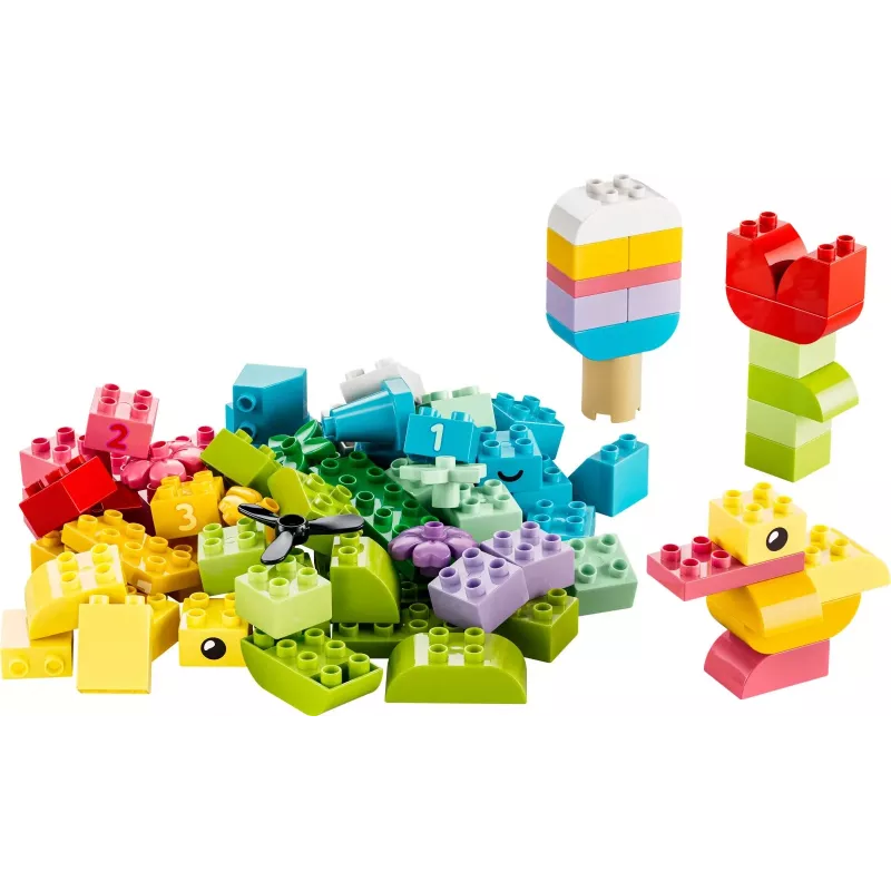 LEGO DUPLO 10479 Spalvinga kūrybos dėžutė (80 dalių)