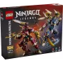 LEGO NINJAGO 71870 Dvynių titanų mechai (1707 dalių)