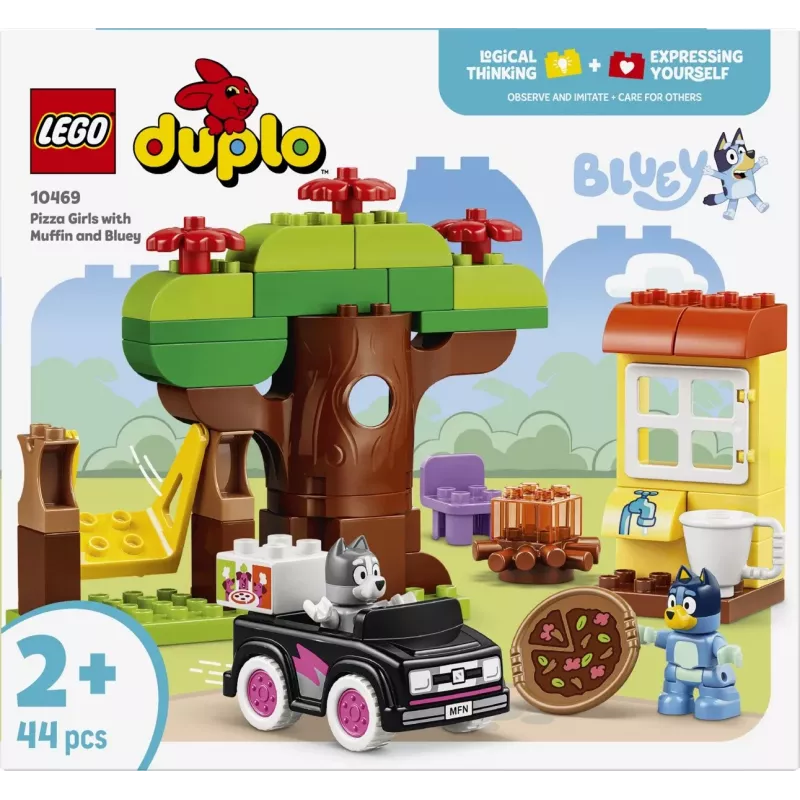 LEGO DUPLO Bluey 10469 Muffin ir Bluey picos kepykla (44 vnt.)
