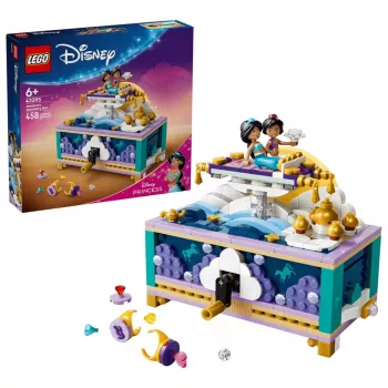 LEGO Disney 43295 Jasmine's papuošalų dėžutė (458 dalių)