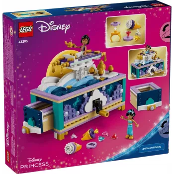 LEGO Disney 43295 Jasmine's papuošalų dėžutė (458 dalių)
