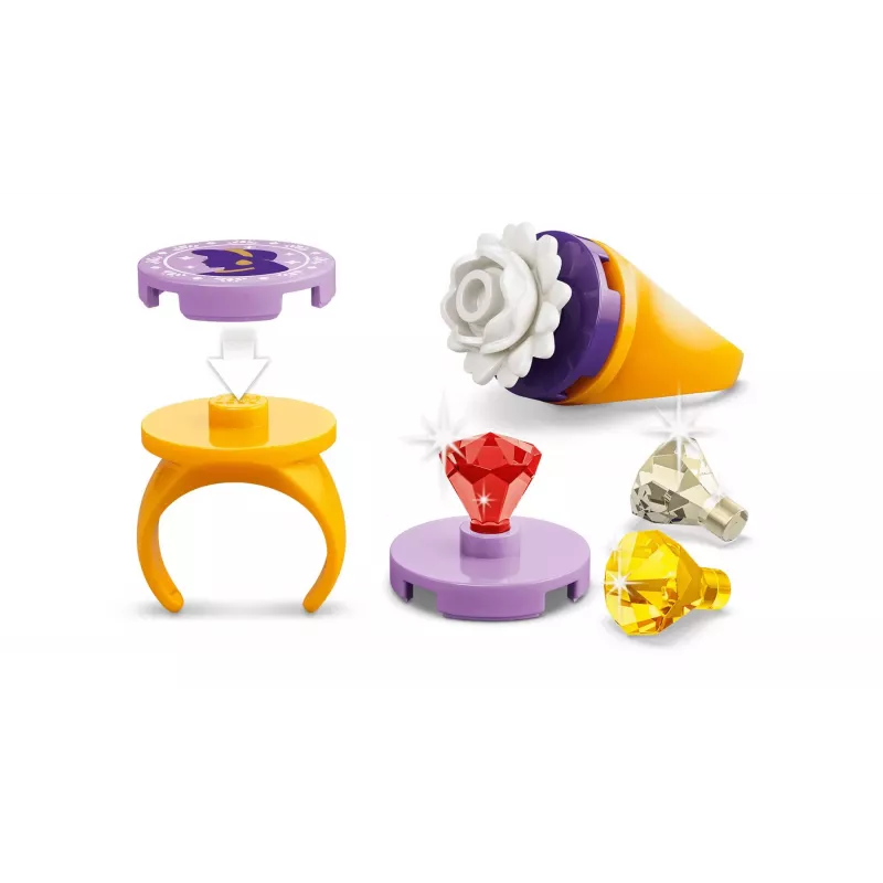 LEGO Disney 43295 Jasmine's papuošalų dėžutė (458 dalių)