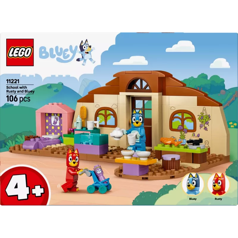 LEGO Bluey 11221 Mokykla su Rusty ir Bluey (106 dalių)