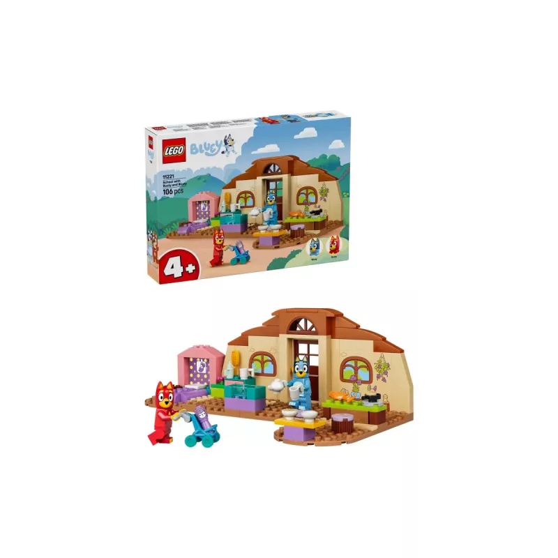 LEGO Bluey 11221 Mokykla su Rusty ir Bluey (106 dalių)