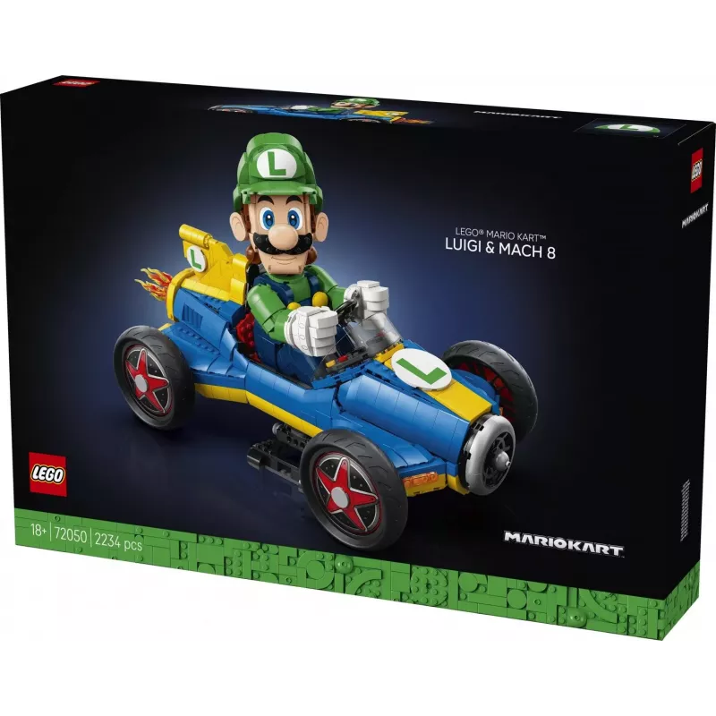 LEGO Super Mario 72050 Mario Kart - Luigi & Mach 8 (2234 dalių)