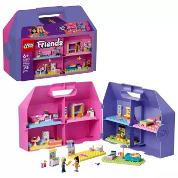LEGO Friends 42697 Kūrybinis lėlių namelis lagamine (355 dalių)