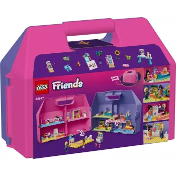LEGO Friends 42697 Kūrybinis lėlių namelis lagamine (355 dalių)