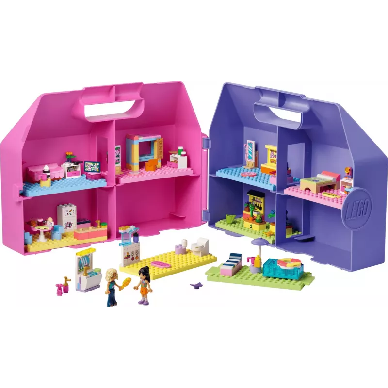 LEGO Friends 42697 Kūrybinis lėlių namelis lagamine (355 dalių)