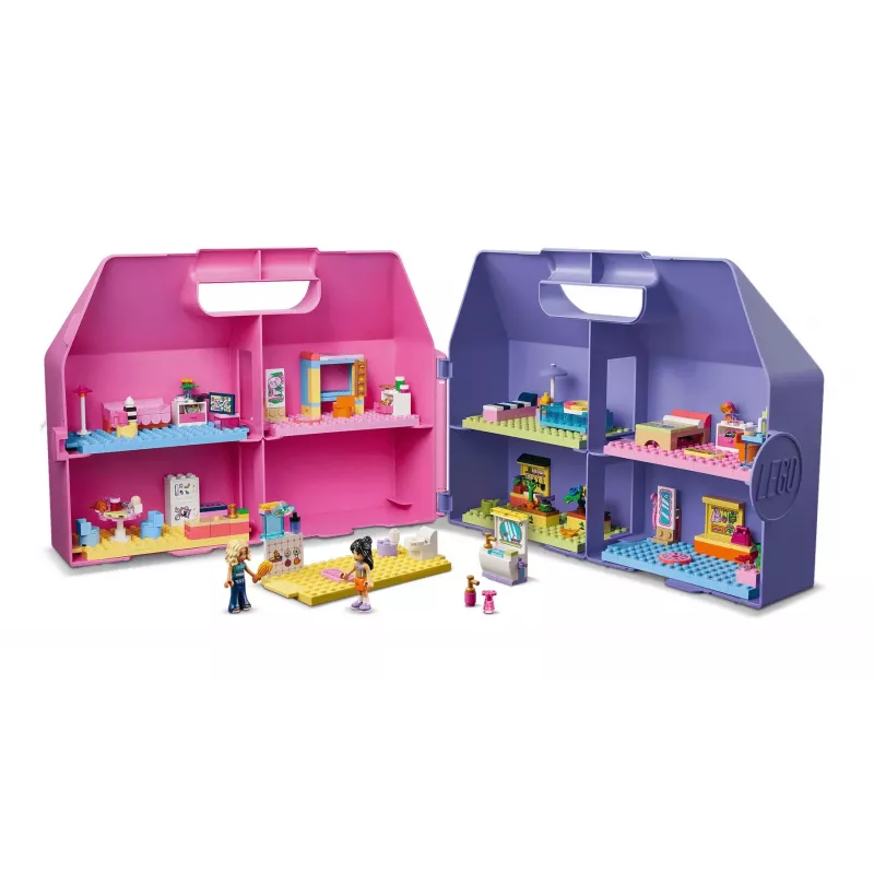 LEGO Friends 42697 Kūrybinis lėlių namelis lagamine (355 dalių)